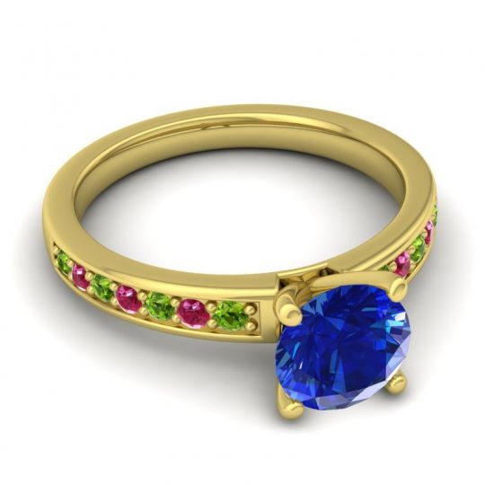 Classic Pave Asada Ring, 7mm