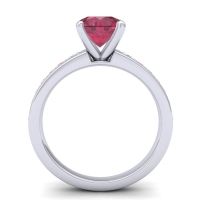 Classic Pave Asada Ring, 7mm