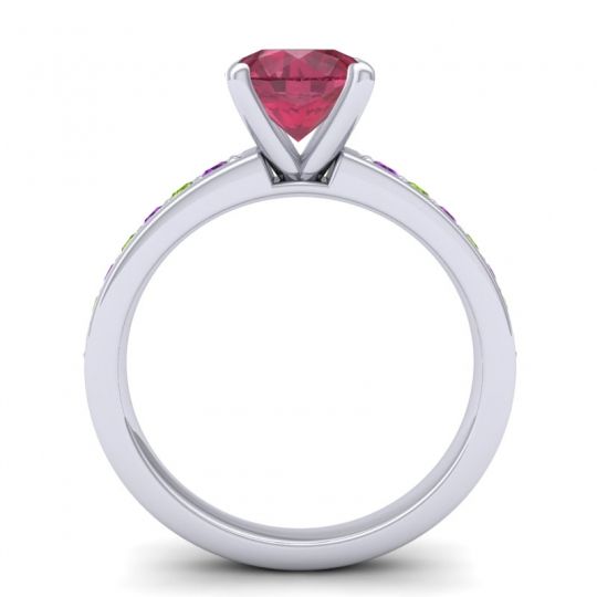 Classic Pave Asada Ring, 7mm