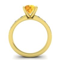 Classic Pave Asada Ring, 7mm