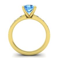 Classic Pave Asada Ring, 7mm
