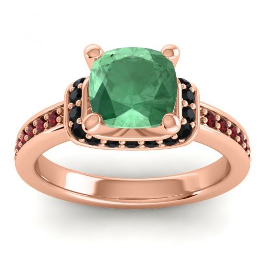 Halo Cushion Aksika Ring