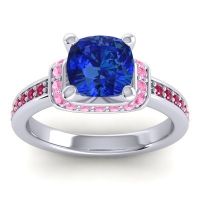 Halo Cushion Aksika Ring