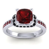 Halo Cushion Aksika Ring