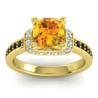 Halo Cushion Aksika Ring