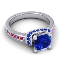 Halo Cushion Aksika Ring