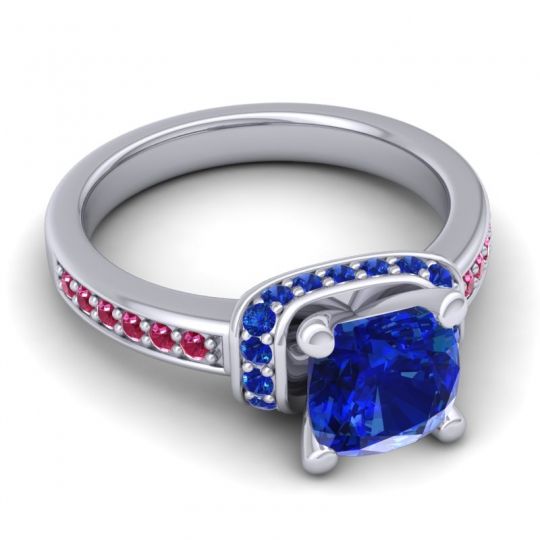 Halo Cushion Aksika Ring
