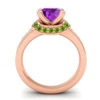 Halo Cushion Aksika Ring