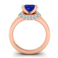 Halo Cushion Aksika Ring