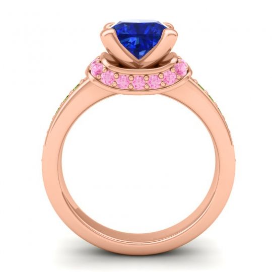 Halo Cushion Aksika Ring