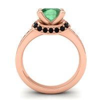 Halo Cushion Aksika Ring