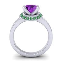 Halo Cushion Aksika Ring