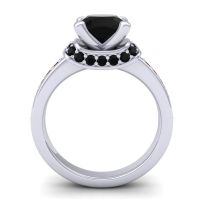 Halo Cushion Aksika Ring