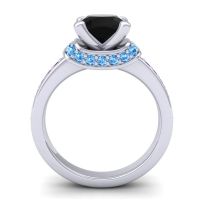 Halo Cushion Aksika Ring