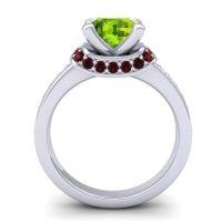 Halo Cushion Aksika Ring