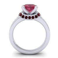 Halo Cushion Aksika Ring