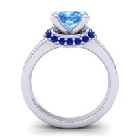 Halo Cushion Aksika Ring