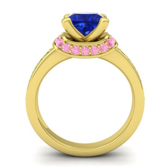 Halo Cushion Aksika Ring