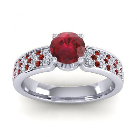 Classic Pave Bahala Ring, 6mm