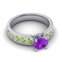 Classic Pave Bahala Ring, 6mm