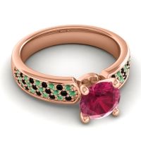 Classic Pave Bahala Ring, 7mm