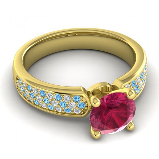 Classic Pave Bahala Ring, 7mm