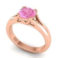 Cathedral Solitaire Niza Ring