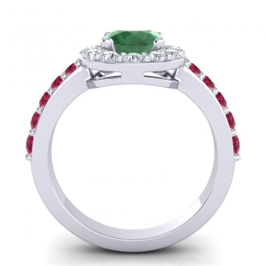 Halo Pave Zarava Ring