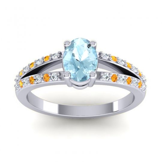 Oval Bhava Ring, 7x5mm