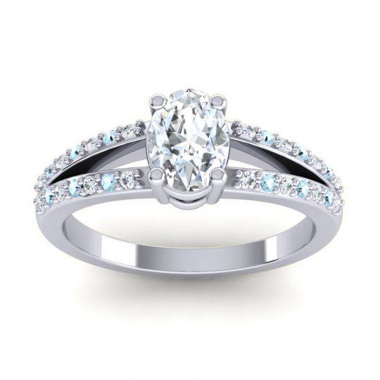 Oval Bhava Ring, 7x5mm