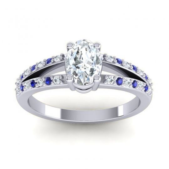 Oval Bhava Ring, 7x5mm