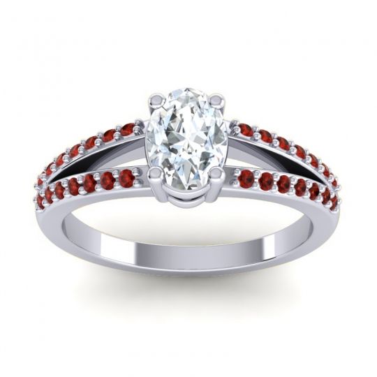 Oval Bhava Ring, 7x5mm
