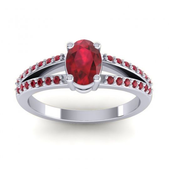 Oval Bhava Ring, 7x5mm