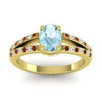 Oval Bhava Ring, 7x5mm