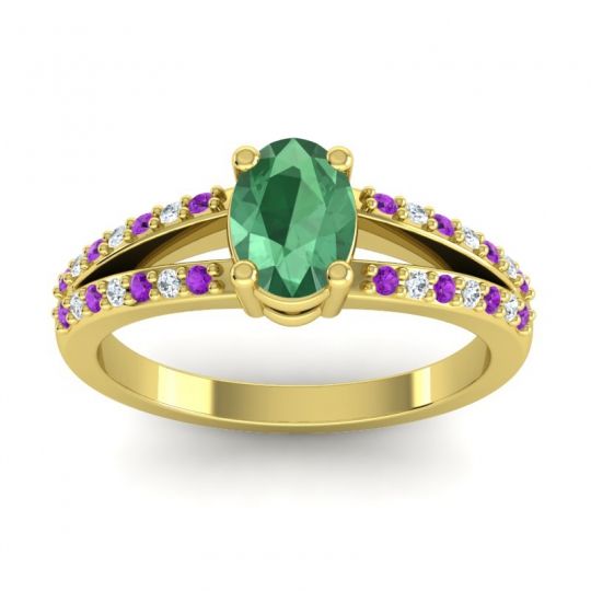 Oval Bhava Ring, 7x5mm