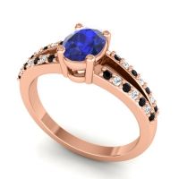 Oval Bhava Ring, 7x5mm