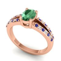 Oval Bhava Ring, 7x5mm