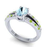 Oval Bhava Ring, 7x5mm