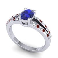 Oval Bhava Ring, 7x5mm