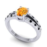 Oval Bhava Ring, 7x5mm