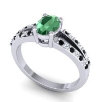 Oval Bhava Ring, 7x5mm