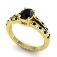 Oval Bhava Ring, 7x5mm