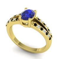 Oval Bhava Ring, 7x5mm