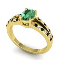 Oval Bhava Ring, 7x5mm