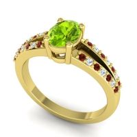 Oval Bhava Ring, 7x5mm