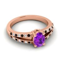 Oval Bhava Ring, 7x5mm