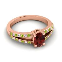 Oval Bhava Ring, 7x5mm