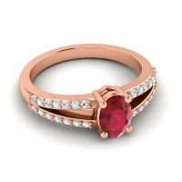 Oval Bhava Ring, 7x5mm