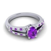 Oval Bhava Ring, 7x5mm