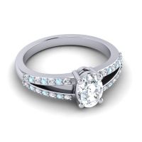 Oval Bhava Ring, 7x5mm